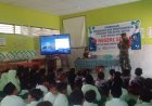 Puluhan Siswa SD dibekali Wasbang dan Bela Negara oleh Babinsa Sekar Bojonegoro