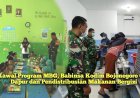 Kawal Program MBG, Babinsa Kodim Bojonegoro Cek Dapur dan Pendistribusian Makanan Bergizi